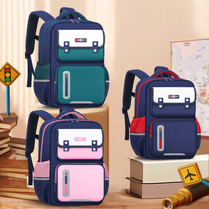 2023 New Primary School Student Schoolbag British Backpack Boys and Girls light Portable Bag  SEN2023