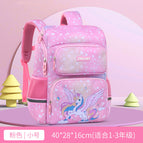 New Primary School Student Schoolbag boy and girl Cartoon Cute Girls' Schoolbags Lightweight Backpack 5240