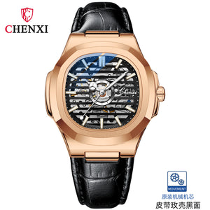 CHENXI high-end classic watch men's men's automatic hollow mechanical watch business watch CX-8822P