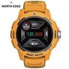 NORTH EDGE Mars 2 Touch Screen Professional Sports Outdoor Running Smart Watch IP68 Waterproof Bluetooth Answer Call Smart Watch
