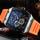 Men's watch Quartz Watch Barrel-Shaped Casual Waterproof Calendar Men's Watch in Stock 9791F