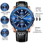 CHENXI new men's multi-function sports three-eye chronograph waterproof luminous calendar quartz watch watch CX-960