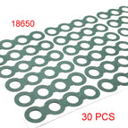 18650 Li-ion Battery Insulation Gasket Barley Paper Battery Pack Cell Insulating Glue Patch Electrode Insulated Pads 32650