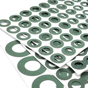 18650 Li-ion Battery Insulation Gasket Barley Paper Battery Pack Cell Insulating Glue Patch Electrode Insulated Pads 32650