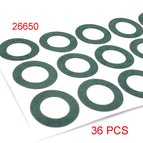 18650 Li-ion Battery Insulation Gasket Barley Paper Battery Pack Cell Insulating Glue Patch Electrode Insulated Pads 32650