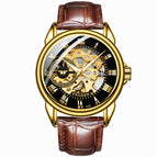 Fngeen Men's and Women's Automatic Mechanical Watch Mesh strap Fashion waterproof casual watch 0020