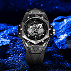 Pintime Men's Watch Compass Sports Watch Men's Casual Business Fashion Waterproof Quartz Watch PT9947