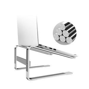 Laptop Stand Holder Vertical Storage Base Notebook Bracket Raise Computer Desktop Aluminum Alloy Base Heat Dissipation Anti-Skid Stand Bracket