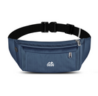 Men's and women's multi-purpose waterproof outdoor sports mobile phone money nylon waist bag
