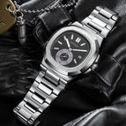 KIMSDUN Stainless Steel Men's Watch Fashion Waterproof Quartz Watch Men's Watch K-922D