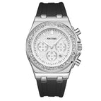 PINTIME women's watch three needle fashion calendar waterproof fashion lady quartz watch