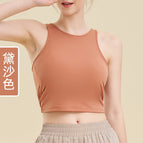 Back Hollow out Rope Yoga Clothes Sports Bra Women's Fitness Sports Tight Top Vest with Chest Pad MZ23