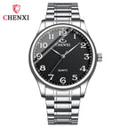 CHENXI Couple Watch Steel Band Men's and Women's Watch Casual Quartz Pair Watch CX-010A