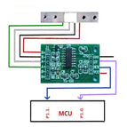 1KG Digital Load Cell Weight Sensor + HX711 Weighing Sensors Ad Module for Arduino 1kg 5kg 10kg 20kg