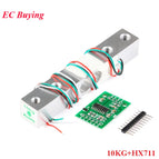 1KG Digital Load Cell Weight Sensor + HX711 Weighing Sensors Ad Module for Arduino 1kg 5kg 10kg 20kg