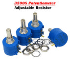 1PCS 3590S Precision Potentiometer 1K 2K 5K 10K 20K 50K 100K Ohm Adjustable Resistor 3590 102 103 502 103 203 503 New Original