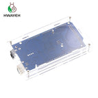 1PCS   Enclosure Transparent Gloss Acrylic Box Compatible for arduino Mega2560 R3 Case