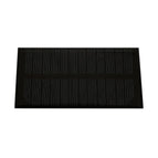 1W 6V Solar Panel Cell Durable Solar Generator Solar Cells Light Outdoor DC Output Waterproof Panel Solar Charger Portable