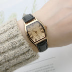 2022 GOGEY Barrel shaped simple women's watch net red live broadcast women's watch waterproof quartz watch Girls' watch square belt Watch