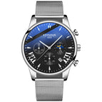 KIMSDUN new moon phase star men's watch student fashion trend multi-functional quartz watch waterproof men's watch K-1875B