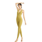 Women's One-Piece Workout Clothes New 2023 Elegant Slimming Dance Sports Suit High-End Yoga Clothes jumpsuit ENY253