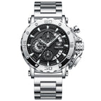 Watch men's heavy luminous waterproof men's watch high-end quartz watch A8229G