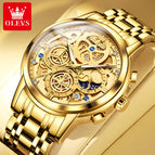 2022 OLEVS New Men's Watch Quartz Watch Multi-functional Timekeeping Men's Watch 9947