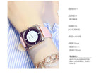 香港GUOU 8811Classic Casual Korean Square Quartz Watch Simple Handsome Belt Black Personality Watches Women's Watch