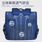 [Local Warehouse Stock Fast Delivery]  High quality New primary school students cartoon schoolbags boys and girls backpack Horizontal deign easy use and wash children's schoolbag for boy
