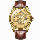 Fngeen Men's and Women's Automatic Mechanical Watch Mesh strap Fashion waterproof casual watch 0020
