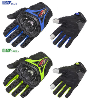 Motorcycle Breathable Four Seasons Racing Riding Motorcycle Knight Cold Protection Drop-Resistant Non-Slip Touch Screen Men's and Women's Gloves MCS-42
