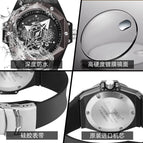 Pintime Men's Watch Compass Sports Watch Men's Casual Business Fashion Waterproof Quartz Watch PT9947