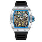 ONOLA ON6829 Watch For Men Fashion Wristwatch Automatic Square Hollow Casual Luxury Waterproof Mechanic Watches