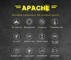 NORTH EDGE Apache3 jam tangan lelaki Men Sport Outdoor Watch Waterproof 50M Military Army Watch Running Swimming Altimeter Barometer Compass WATCH