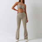 New summer yoga clothes gym beauty back morning running fashion quick-drying exercise yoga suit women 8008