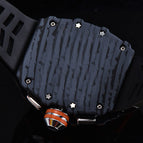 Watch for men Fashion Hollowed-out Barrel Quartz Watch Richard Six-Pin Walking Seconds Sports Casual Men's Watch 1035