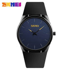 SKMEI 1601S Fashion Women Watches Quartz Watch Ultra Thin Wristwatches 3Bar Waterproof Simple Lady Men Watch