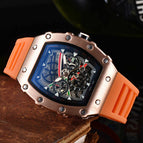 Men's watch Douyin Online Watch Silicone Luminous Calendar Watch Student Fashion Men's Water-Proof Watch 97915
