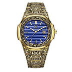 ONOLA ON3808 Fashion Men's Watch Waterproof Sports Steel strap men Watch retro creative watch