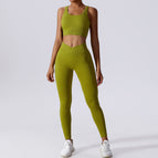 Women yoga suits 2023 new running Sportswear fast drying tight fitness running execise suit women 6921