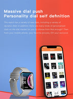 NORTH EDGE  2023 NEW SurfaceScreen Blood Glucose Smartwatch Bluetooth Call Temperature Blood Oxygen Sleep Monitoring ECG+PPG Sports Calculator Smart Watch