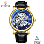 CHENXI's new high-end watch men's hollow mechanical watch waterproof luminous automatic mechanical watch CX-8878