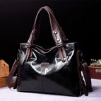 2021 new retro fashion tote casual soft leather shoulder messenger large capacity handbag 250