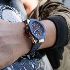 Megir men's watch aggressive multi-function waterproof fashion calendar quartz watch men's watch 2213