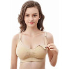 [Larger Stock]3 Pack Nursing Bra for Woman, Seamless Breastfeeding Bras