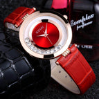 Berkualiti Tinggi Guou Jenama Jualan Panas Wanita Rolling Gerudi Jam Tangan Mewah Quicksand Kulit Sebenar Watch Berlian Buatan Jam Tangan