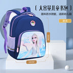 Primary school children's schoolbags cute cartoon boy schoolbags kindergarten burden relief and spine protection ultra-lightweight children's backpack 633  schoolbag