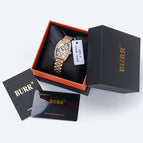 BURR full diamond luxury barrel-shaped starry watch women's watch BURR-03