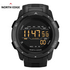 NORTH EDGE MARS Watch For Men Original Waterproof 50M Digital Outdoor Sport Smart Male Watches