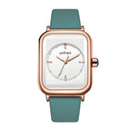 New arrival artistic luminous quartz watches women's net red fashion silicone small square watch women's watch